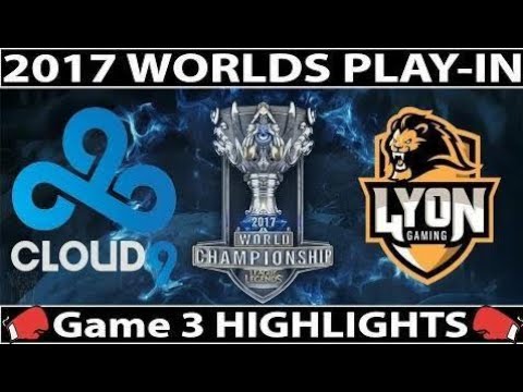 #1 C9 vs LYN Highlights Game 3 Worlds 2017 Elimination Day 1 | Cloud9 vs Lyon Gaming