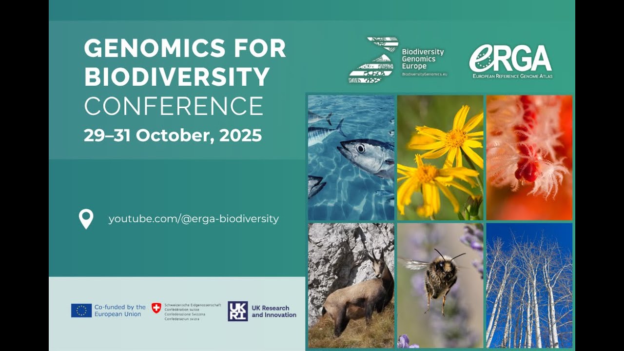 DAY 1 - Genomics for Biodiversity Conference - from genomes to impact