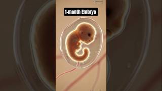 1 Month Pregnancy Baby Development | Amazing Fetal Growth #Shorts