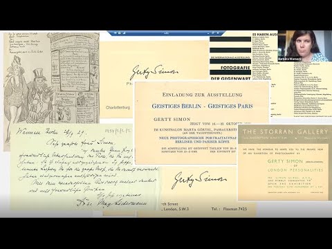 Virtual Talk: Finding Gerty: Exhibiting Gerty Simon’s work for the first time in eighty-five years