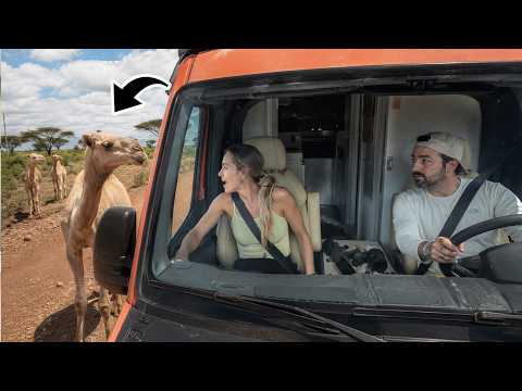 Brazilians cross African country in a motorhome