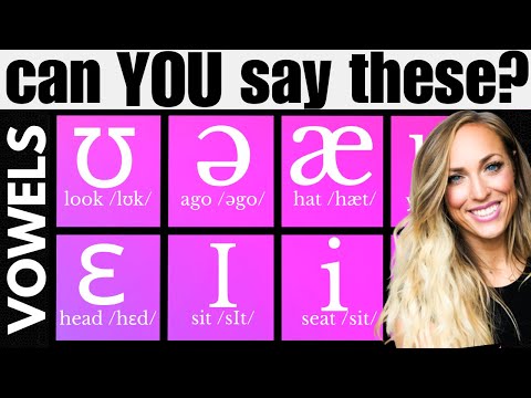 EASILY Pronounce Vowels | American English Accent Monophthongs