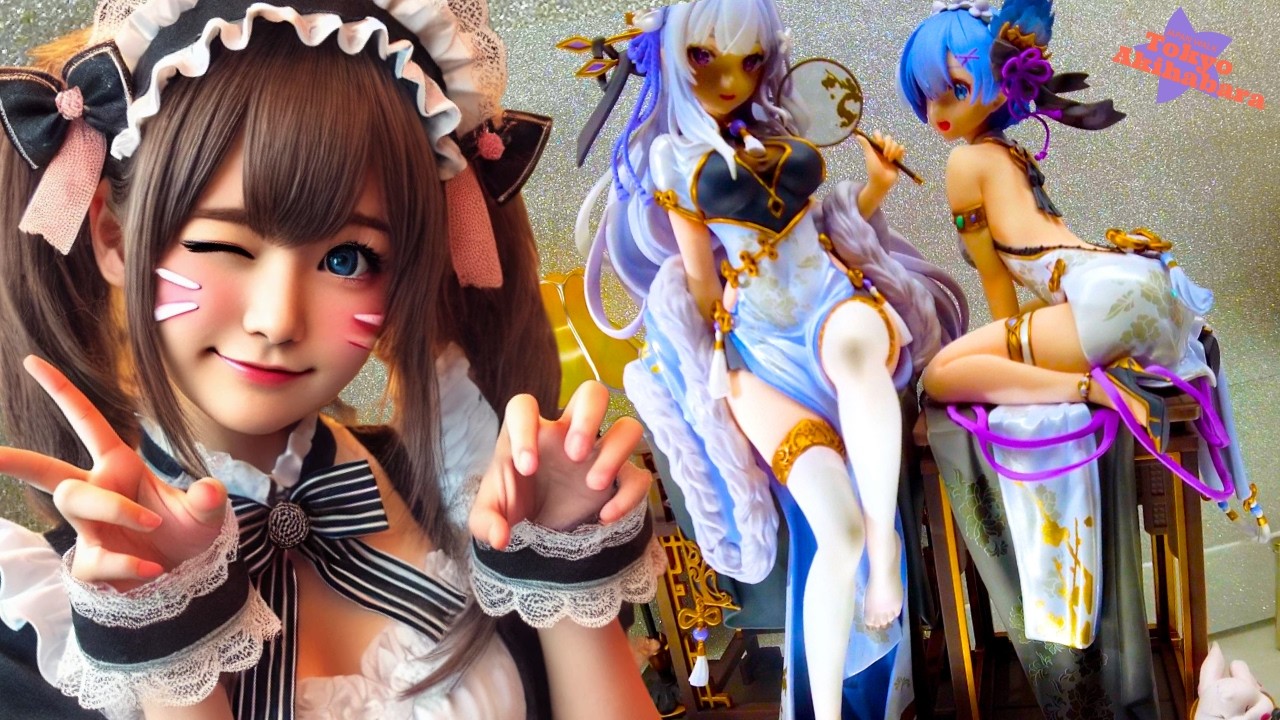 Tokyo Akihabara 🐶 Figure Paradise 💖 4K Nonstop 1 Hour