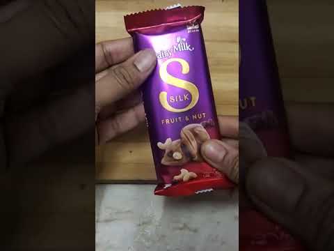 Dairy Milk Silk Fruit & Nut Rs 90/- | Silk Chocolate #chocolate #dairymilkchocolate #shorts #viral