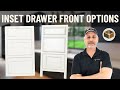 Inset Drawer Front Options RTA Cabinet Options