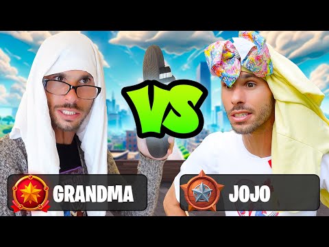JoJo Siwa VS Grandma The Return of the Dragon Elder