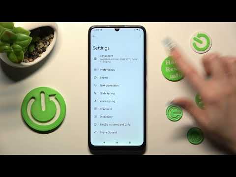 How to Access Keyboard Typing Options in NOKIA C31 - Typing Options