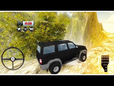 UPHILL MOUNTAIN PRADO DRIVING: uphill Mountain Road Prado and 4x4 Jeep - Android Gameplay #408