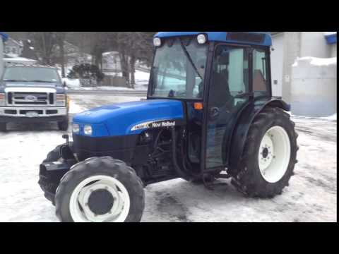 New Holland TN95F Fruit Tractor @ Clinton Tractor & Imp.