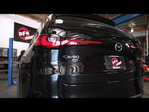 Mazda CX-90 Axle-Back Exhaust Sound