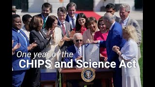 House Democrats Celebrate One Year of the CHIPS and Science Act