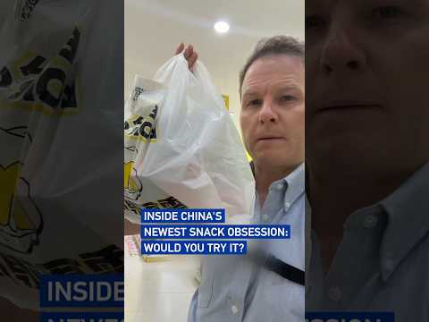 Inside China's newest snack obsession: would you try it?