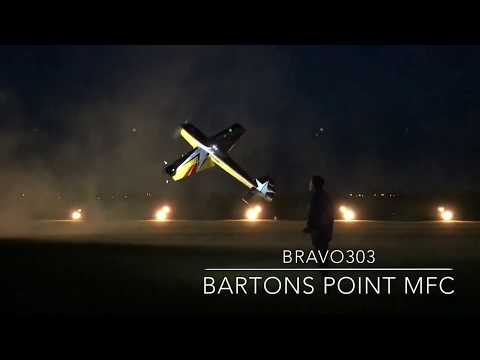 3DHS YAK55 Night flight Bartons Point Model Flying Spectacular #THROWBACKTHURSDAY