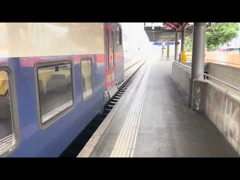 S33 nach andelfingen wartet in Winterthur auf Patrick