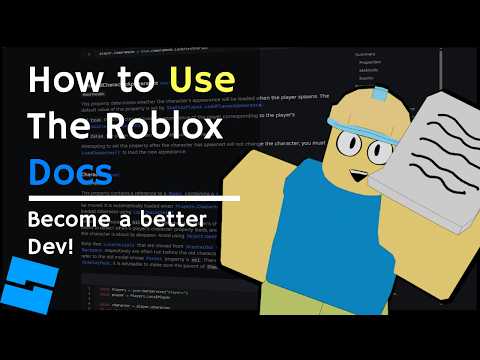 How to USE the Roblox Documentation to Learn Scripting (How to learn to use it)