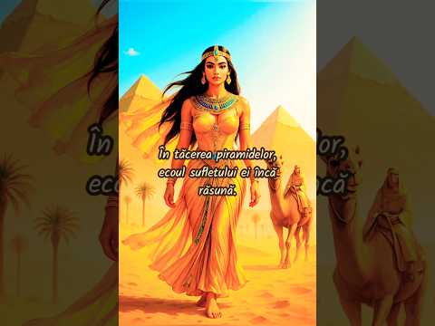 Când vântul se ridică peste nisipurile veșniciei, o siluetă apare, născută din liniștea deșertului