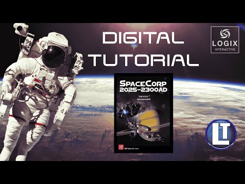 SPACECORP: 2025-2300 DIGITAL Game First Look! Tutorial Walkthrough