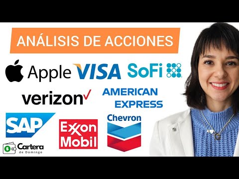 ANÁLISIS TÉCNICO DE ACCIONES PARA NO PERDER DINERO: APPLE, VISA, CHEVRON, SOFI, SAP y EXXONMOBIL