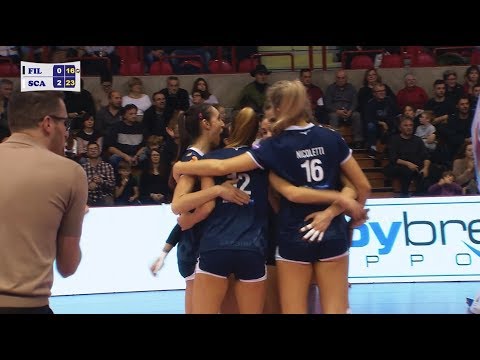 Highlights, 13a Giornata: Lardini Filottrano - Savino del Bene Scandicci 0-3