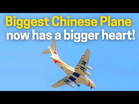 Biggest Chinese plane now has a bigger heart! Y-20 testbed carries a high bypass WS-20 turbofan