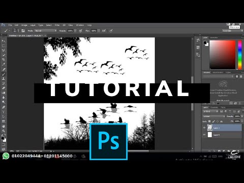 Photoshop Tutorial | طريقة تغيير الخلفية | Creative Online Course