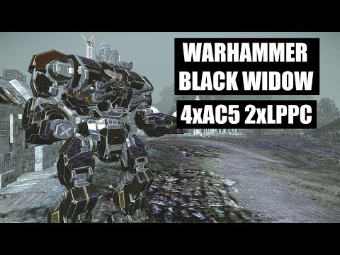 Warhammer Black Widow | 4xAC5 2xLPPC