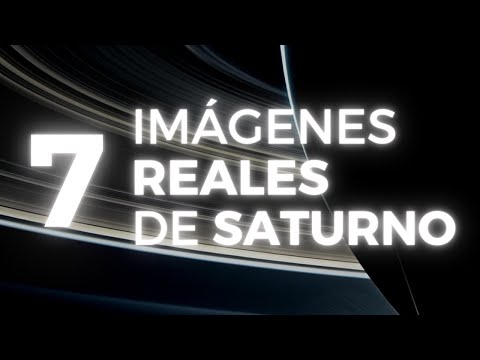 7 Primeras imágenes reales de Saturno - Sonda Cassini