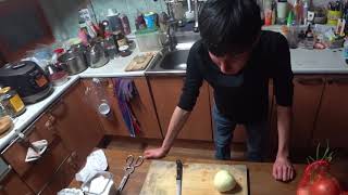 진우가 양파를 썰 수 있을까요?내용