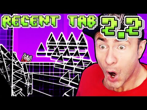 I got BANNED from GEOMETRY DASH in a 100 Life Recent Tab Challenge