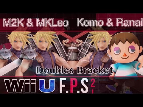 MVG FOX|Mew2King & MVG FOX|MKLeo vs. 2GG|Komorikiri & Ranai - Wii U Doubles Winners Semis - FPS2