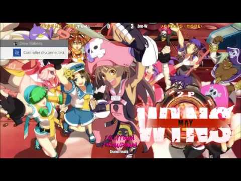 TallyTown Throwdown - GGXrd Rev2 Grand Finals - Zen [W] (May) vs 2P-GOD [L] (Chipp)