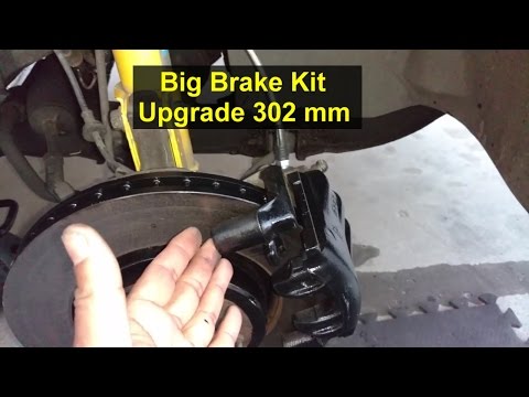 Big brakes upgrade to 302 mm rotors, Volvo 850, S70, V70, etc. - VOTD