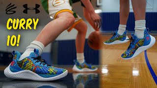 Testing Stephen Curry’s NEW Basketball Shoe! (Curry Brand Curry Flow 10 Performance Review!)