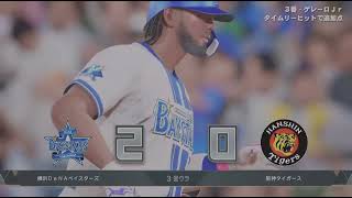 (プロスピ)ペナント阪神vsDeNAロースコアの試合～