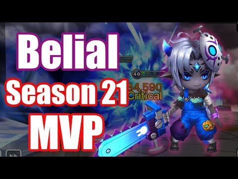 【Summoners War | Curry's RTA】World Arena Season 21 MVP, After BUFFED Belial is OP!!