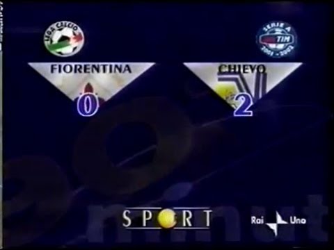 2001-02 (1a - 26-08-2001) Fiorentina-Chievo 0-2 [Perrotta,Marazzina] Servizio 90°Minuto Rai1