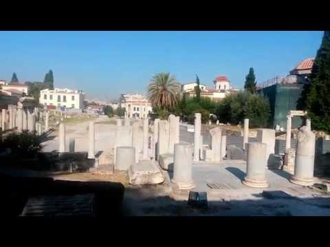 Римская Агора Афины Греция сентябрь 2015