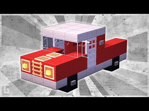 Minecraft Pick-up Truck Build Tutorial!