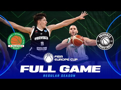 Regular Season | KK Pelister v BC Prievidza | Full Basketball Game | FIBA Europe Cup 2025-26