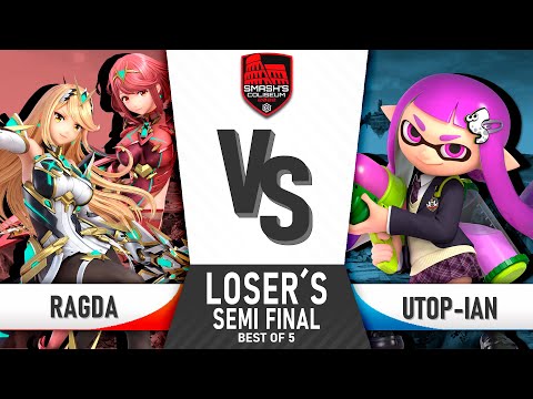 Ragda (Pyra/Mytrha) VS Utop-Ian (Inkling), Losers Semis, Smash COliseum 2022#7