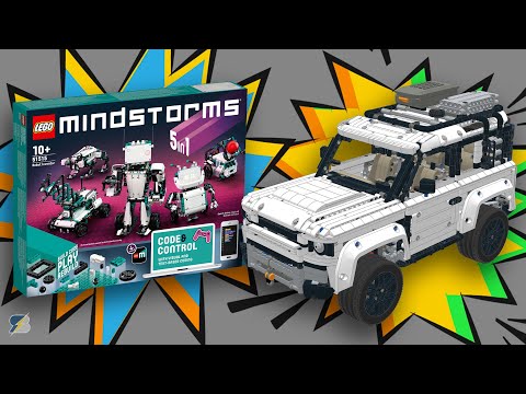 Introducing the LEGO Mindstorms 51515 Robot Inventor set making the white Defender possible!