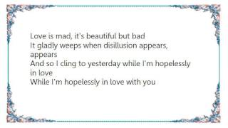 June Christy - The Bad and the Beautiful Lyrics