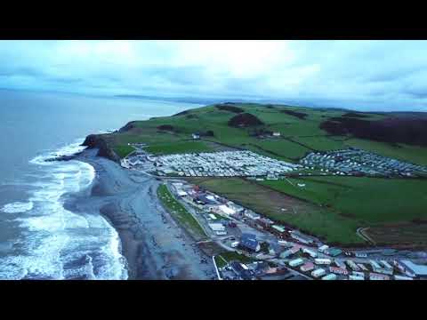 Clarach Bay Aberystwyth in 4K Using DJI Magic Pro