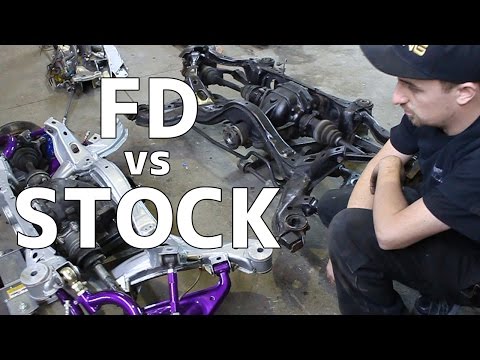 STOCK VS FORMULA DRIFT REAR SUBFRAMES