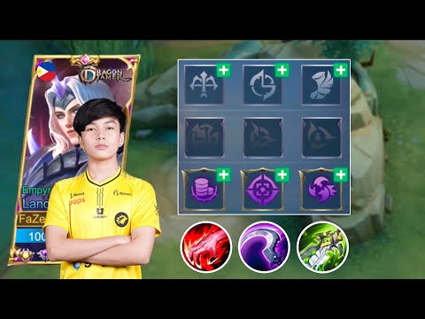 THANK YOU “ONIC KAIRI” FOR THIS NEW LANCELOT BUILD AND EMBLEM!! 🔥 (INSANE DAMAGE!)