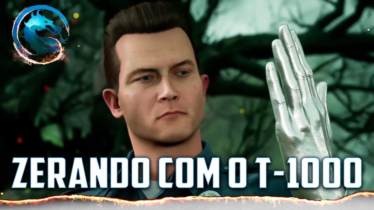 Mortal Kombat 1 - ZERANDO com o exterminador T-1000