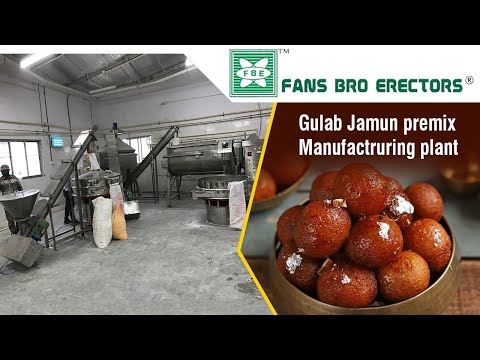 Gulab Jamun Premix Manufacturing Plant, Capacity: 1 - 20 Tdp