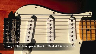 Video thumbnail for Fender Texas Special & Lindy Fralin Blues Special pickups Demo / Comparison by dvdkinman