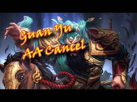 Smite - AA cancel with Guan Yu
