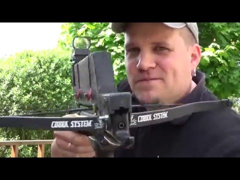 Cobra Pistolenarmbrust "badassed" vom Slingshot Channel - Review/Schusstest/Chronytest/Zombietest